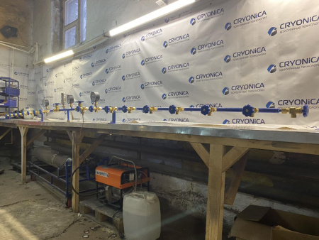 Рампа наполнительная  на 40 баллонов РНП 02/20/200